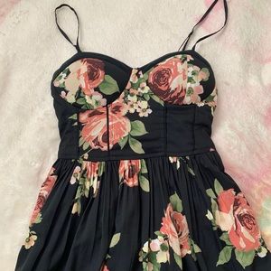 Floral mini dress